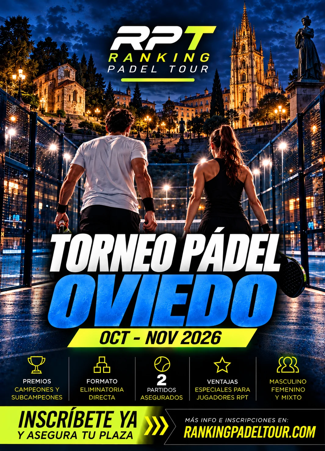 Cartel de RPT Oviedo Open