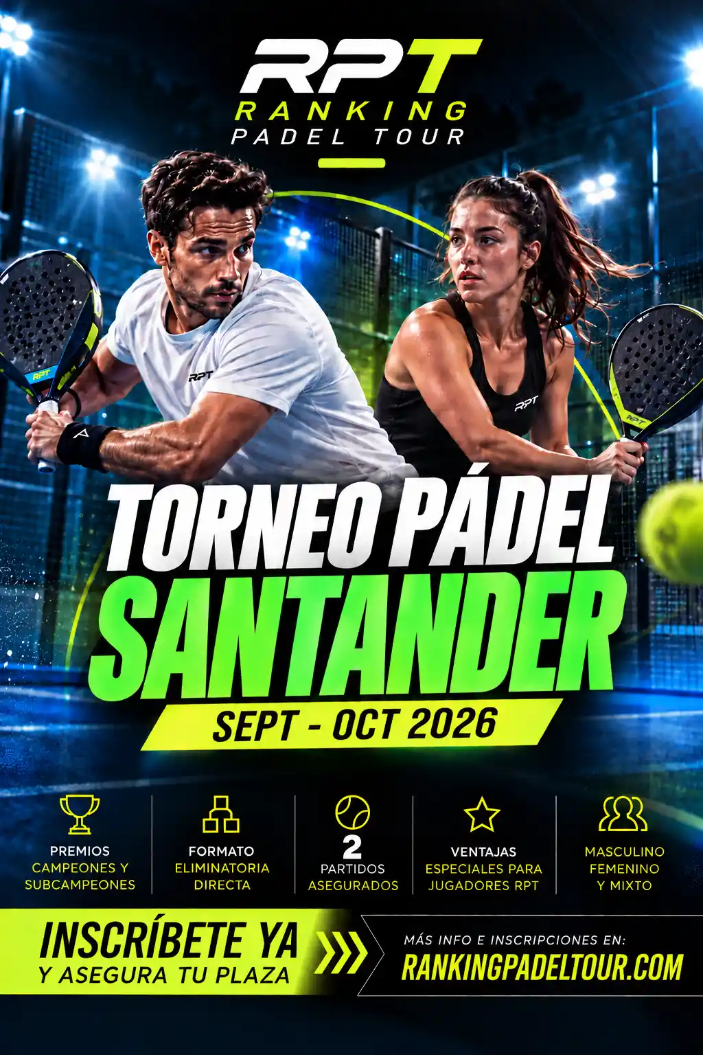 Cartel de RPT Santander Open